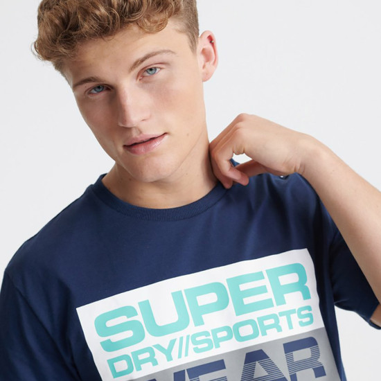 Superdry Ανδρική κοντομάνικη μπλούζα